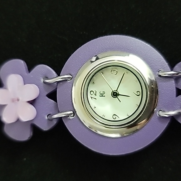 Faded Glory Other - Kids / Womens Faded Glory Purple Floral Watch
